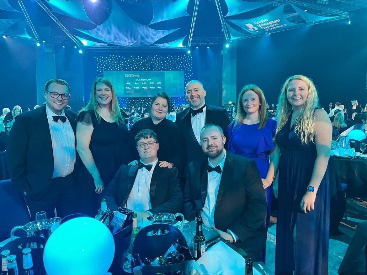 Hubtel IT attend the Greater Birmingham Chamber of Commerce Awards 2024