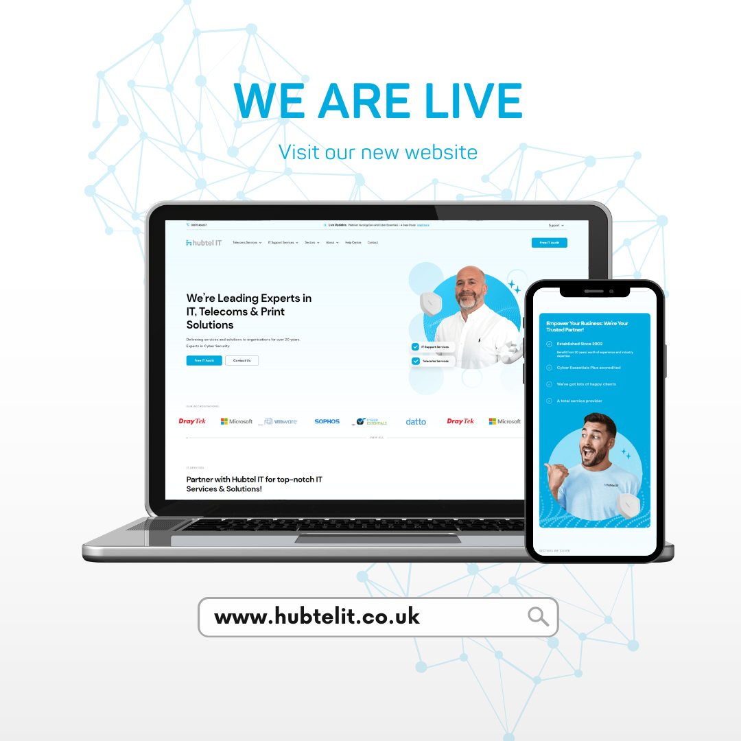 We are now live